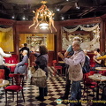 A cafe scene with various personalities